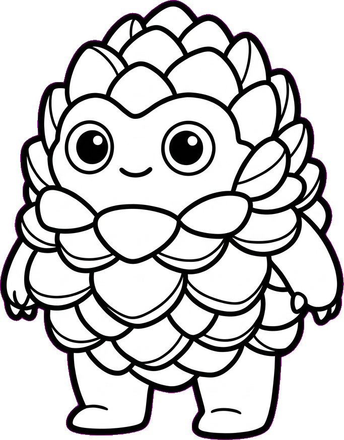 まつぼっくりの怪獣
