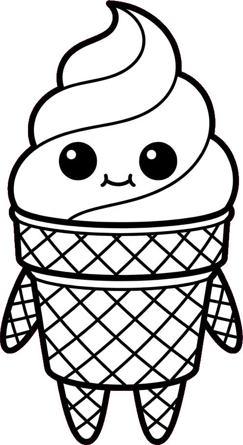 ソフトクリームの怪獣
