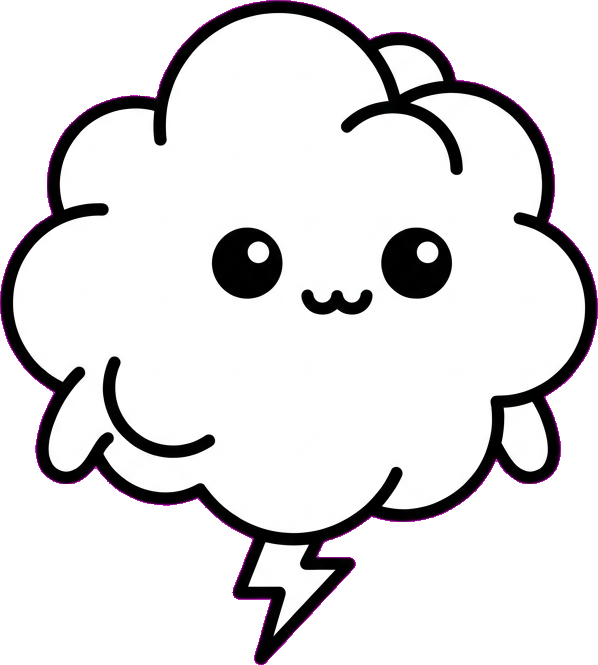 雨雲の怪獣
